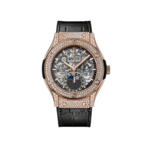 Hublot Classic Fusion Aerofusion Moonphase King Gold 42mm, Ref# 547.OX.0180.LR