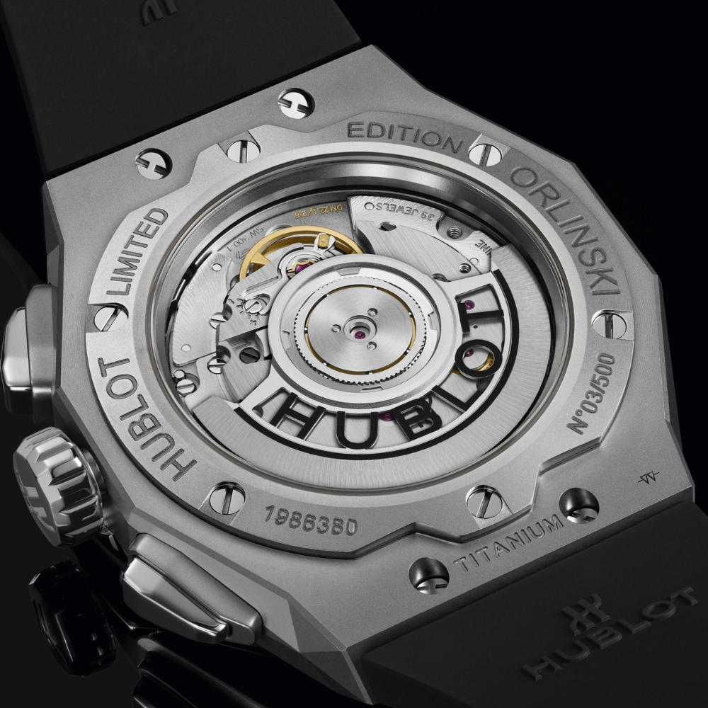 Hublot Classic Fusion Chronograph Orlinkski Titanium, 41mm, Ref# 549.NI.1270.RX.ORL23 - Image 5