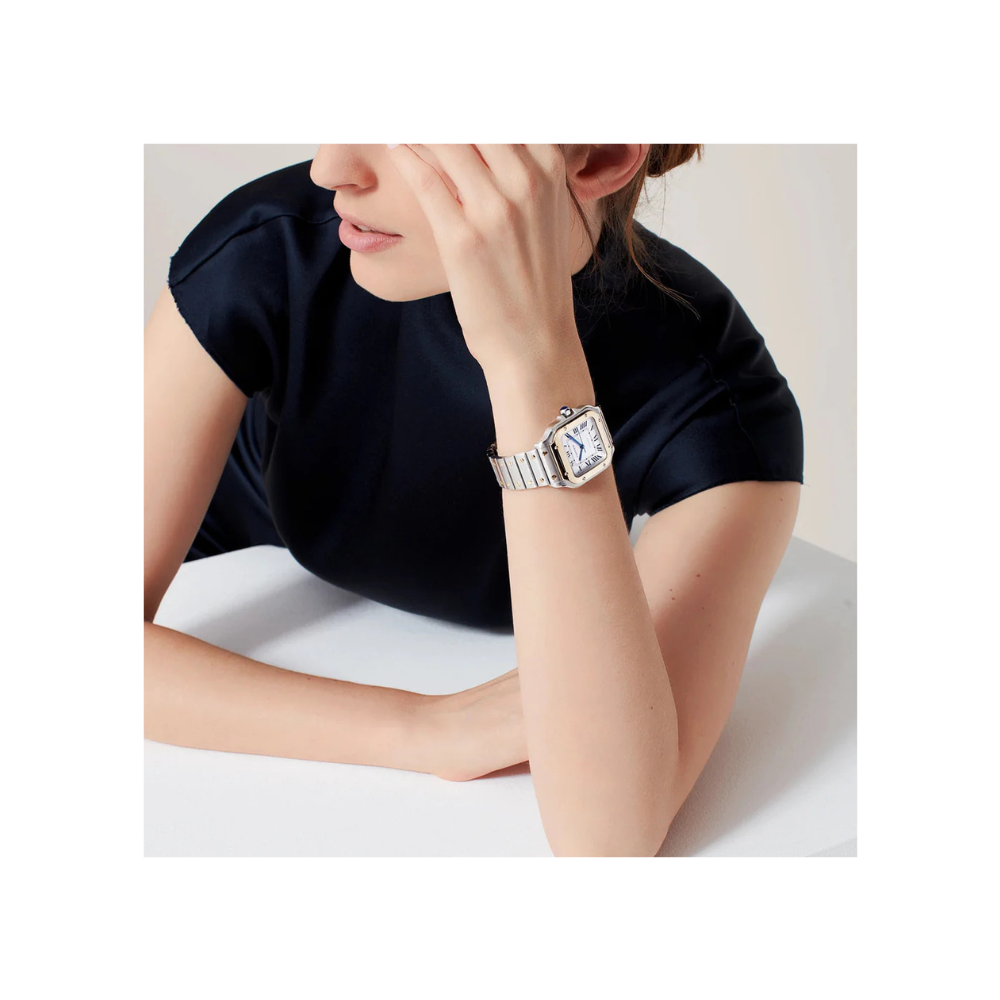 Santos de Cartier Medium Bracelet/Strap Watch - Image 5