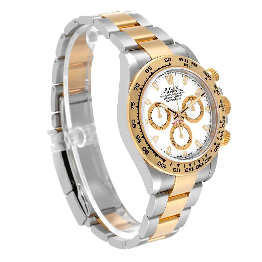Rolex Daytona Steel & Gold White Dial 116503 - Image 3
